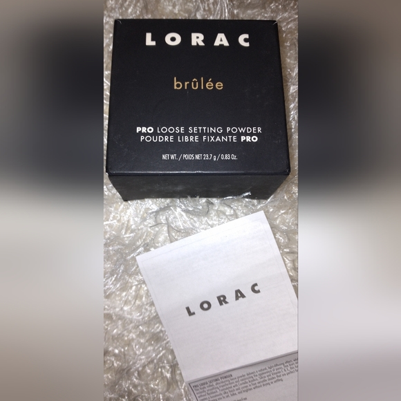 NEW Lorac Pro Loose Setting Powder in Brûlée, Finely Milled - Picture 2 of 6